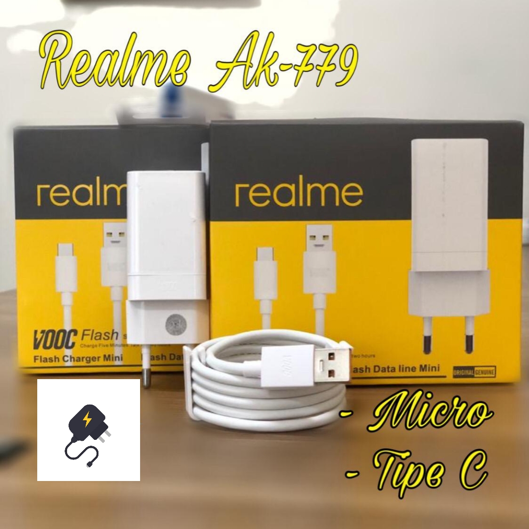 CHARGER ORI 100% VOOC REALME AK779 MICRO (SOLD)