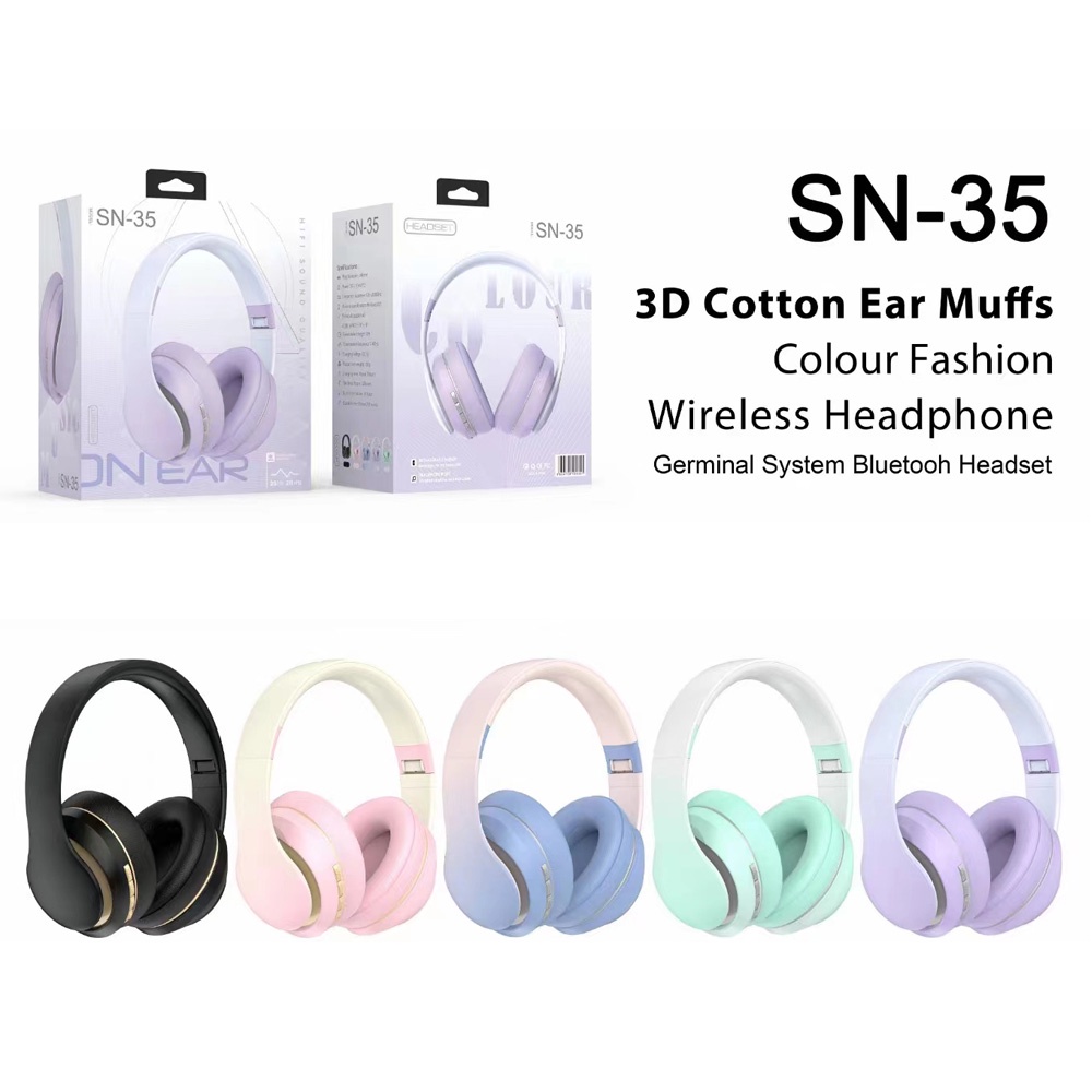PHF DJ BLUETOOTH WIRELESS SN-35 [SOLD]
