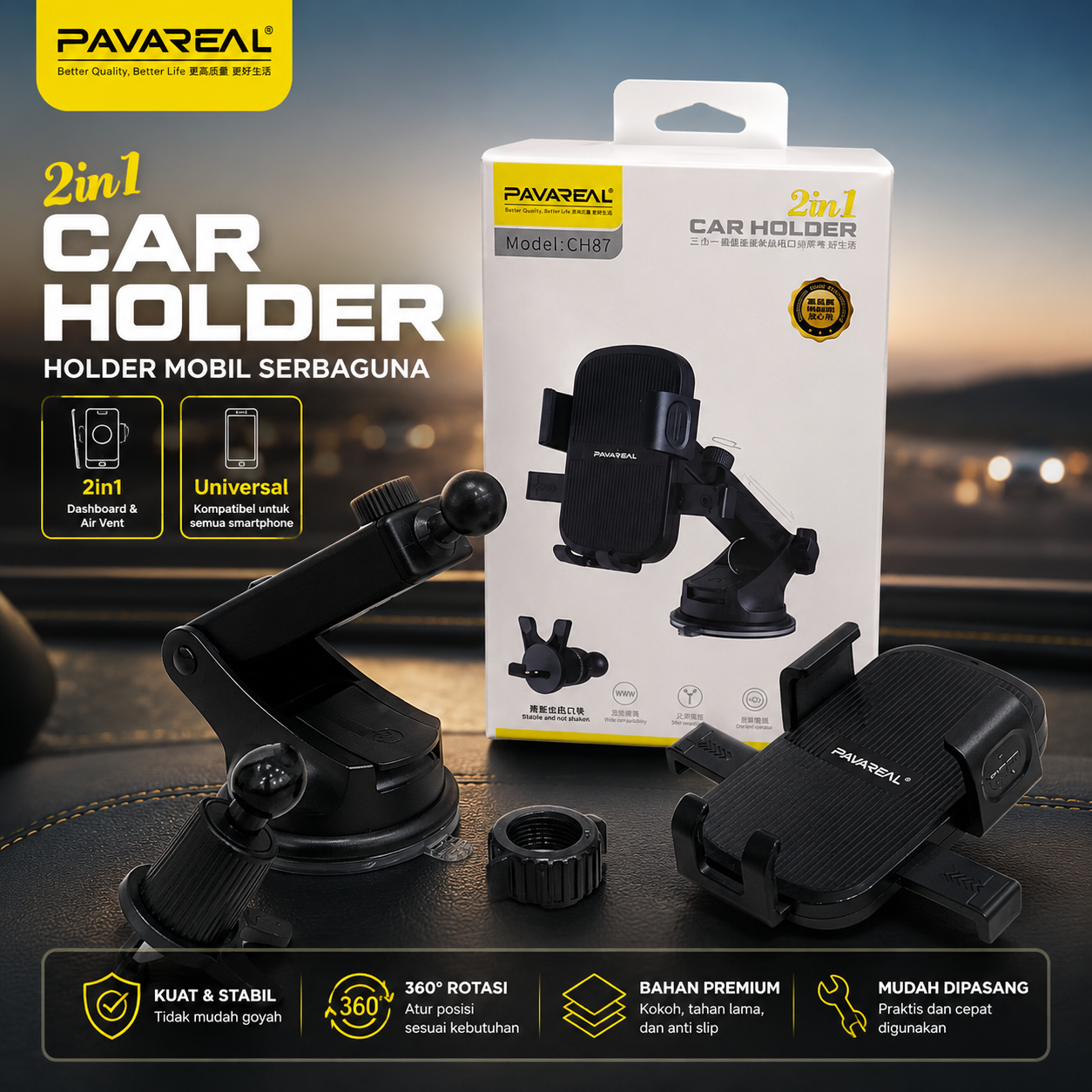 HOLDER MOBIL PAVAREAL CH87