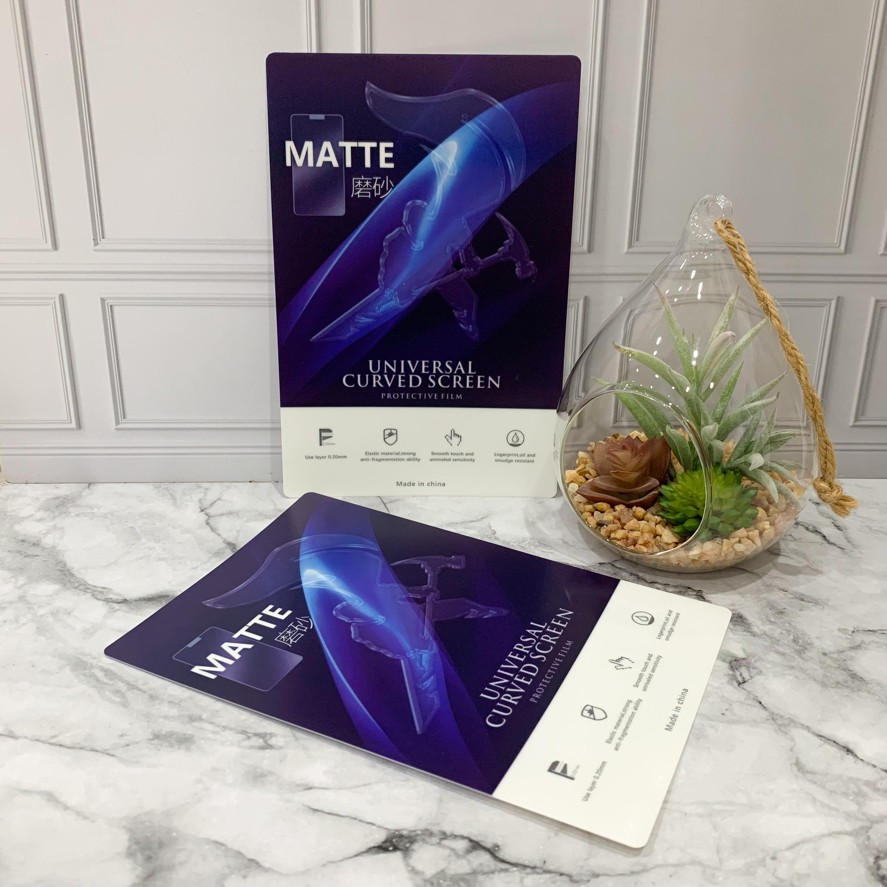 TPU 120MM X 180MM MATTE 0.20MM