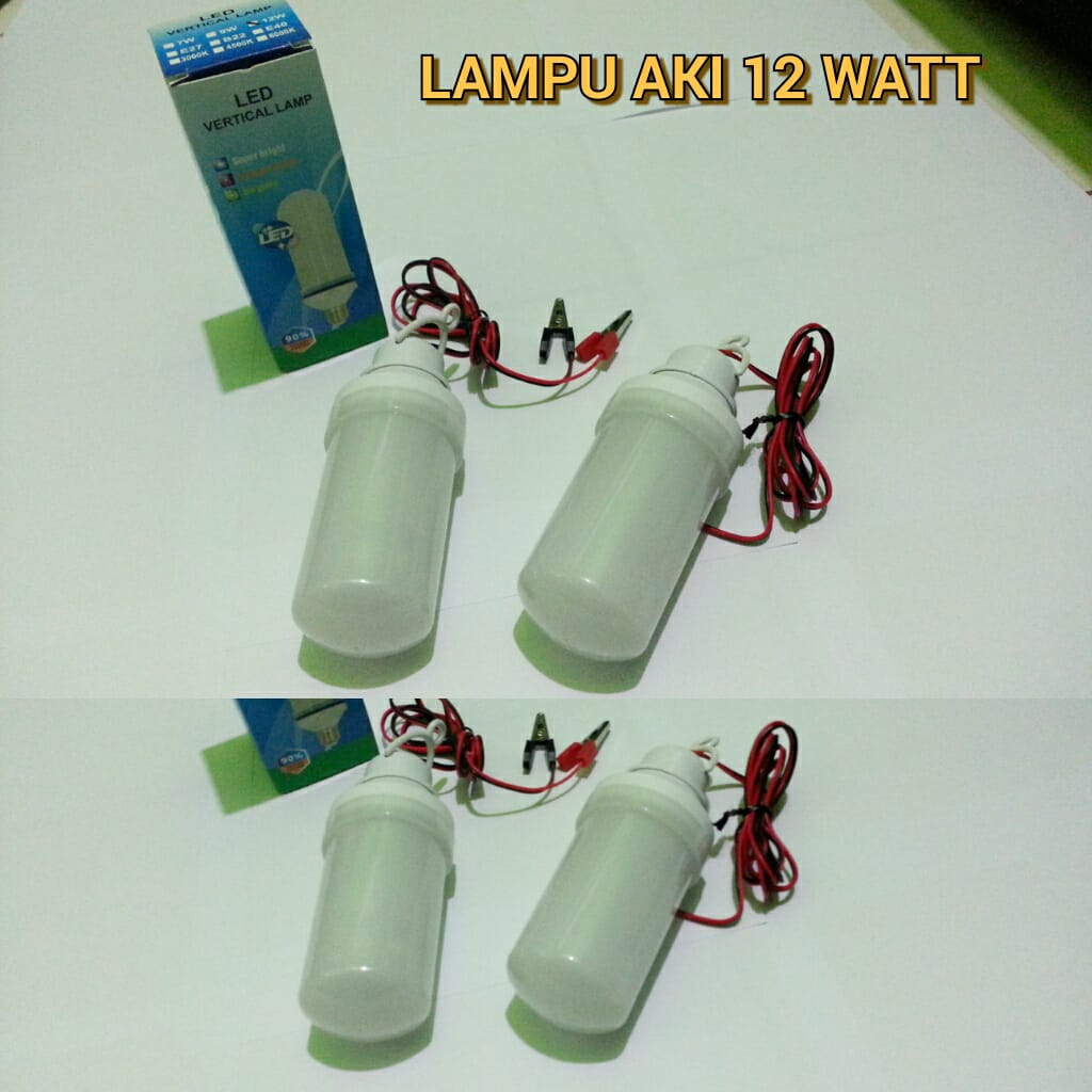 LAMPU AKI 12 WATT