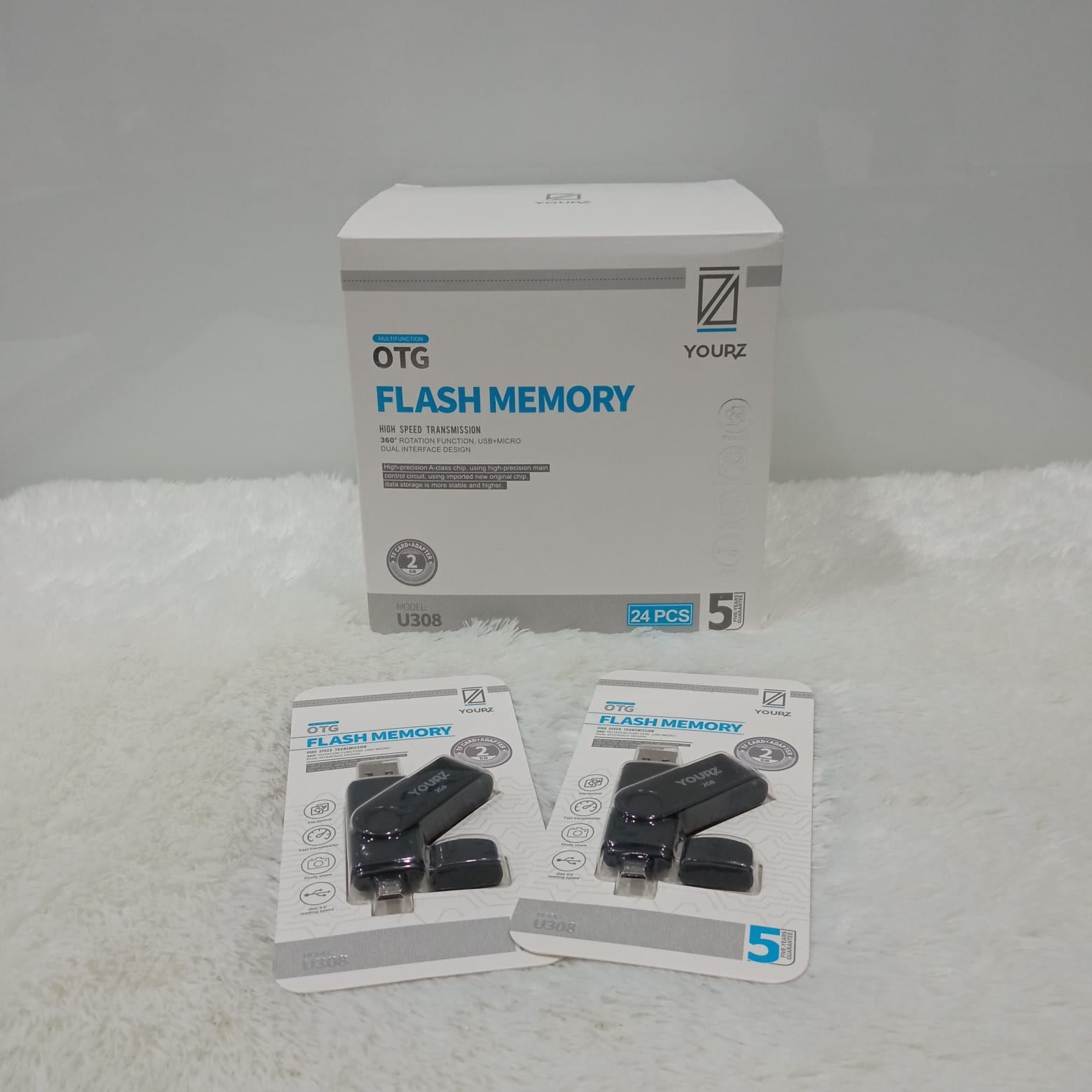 FLASHDISK YOURZ 2GB + OTG USB 3.0 (SOLD)