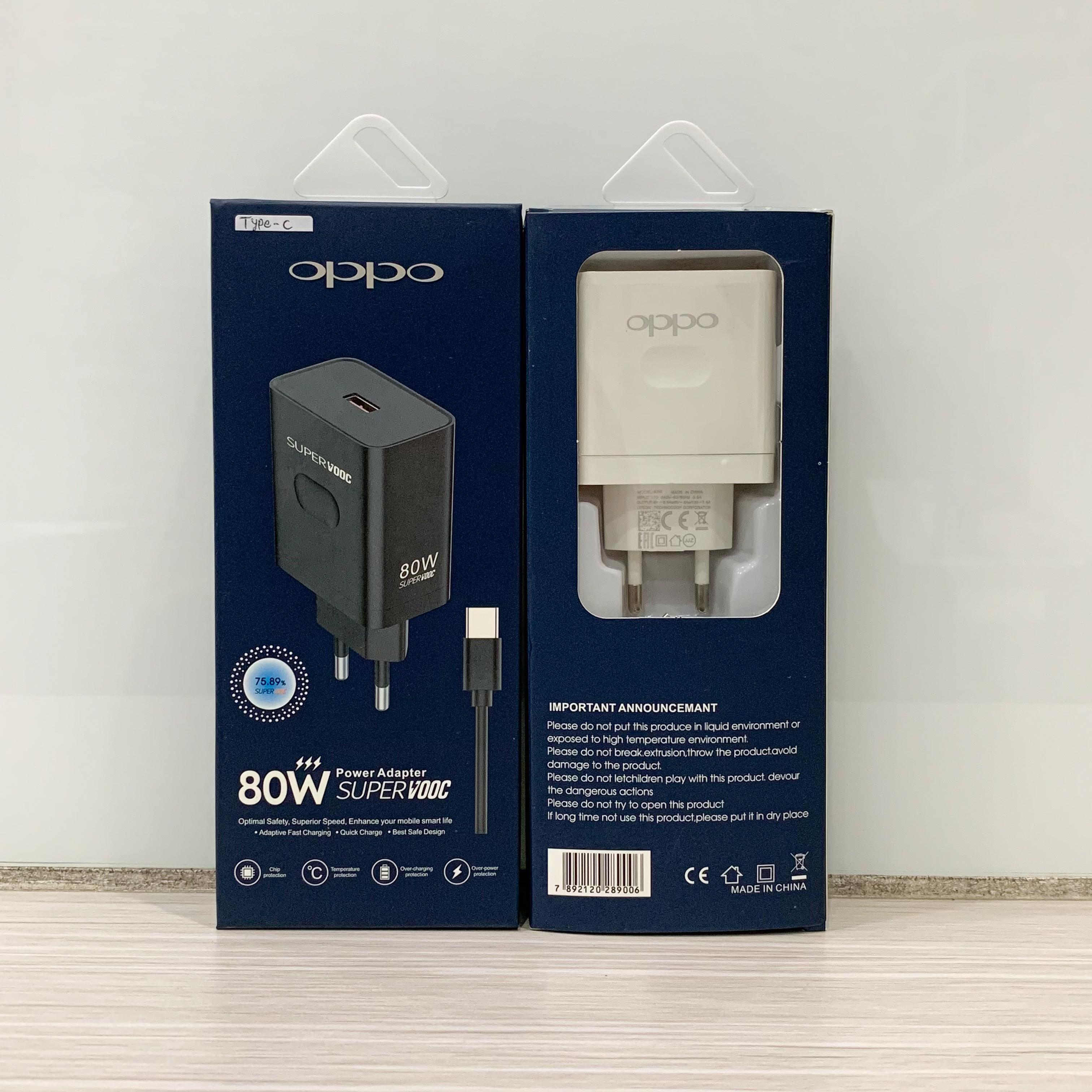 CHARGER ORI OPPO 80W SUPER VOOC TYPE C 
