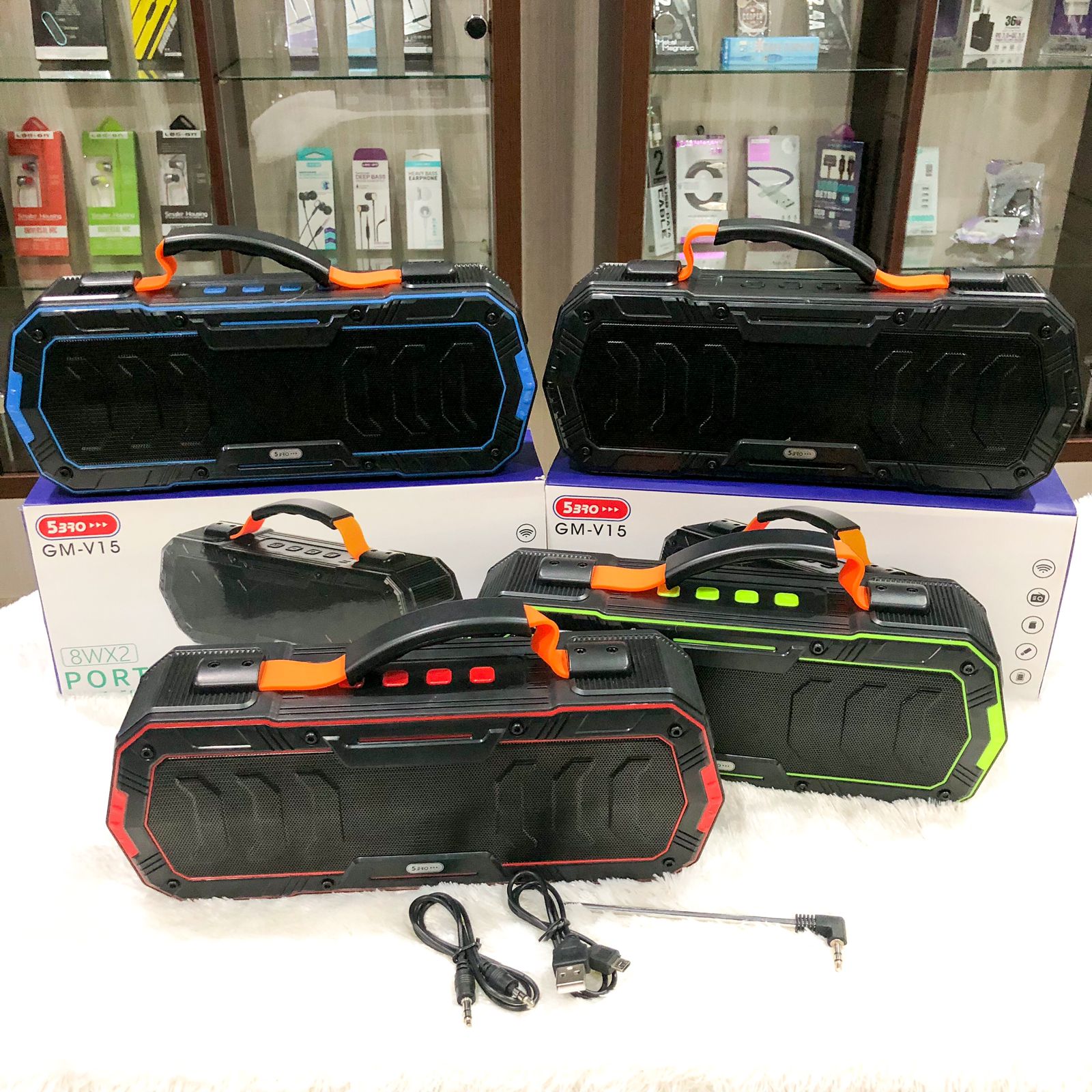 SPEAKER BLUETOOTH 5BRO GM V15 (SOLD)