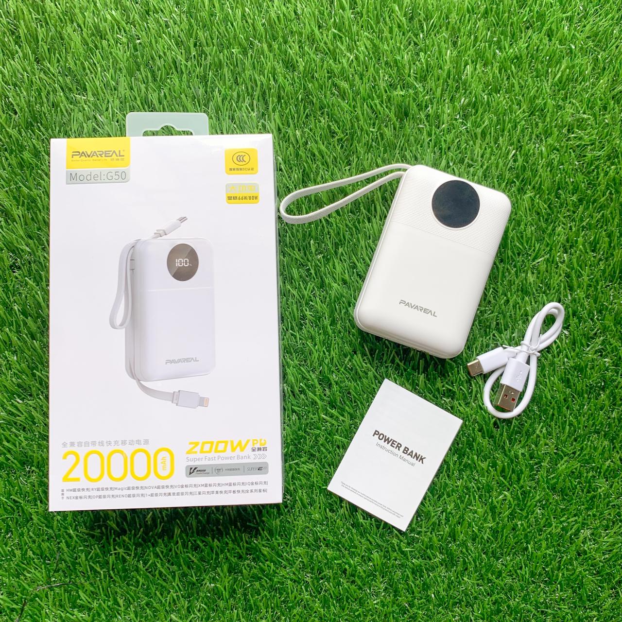 POWERBANK PAVAREAL G50 200W 20.000MAH