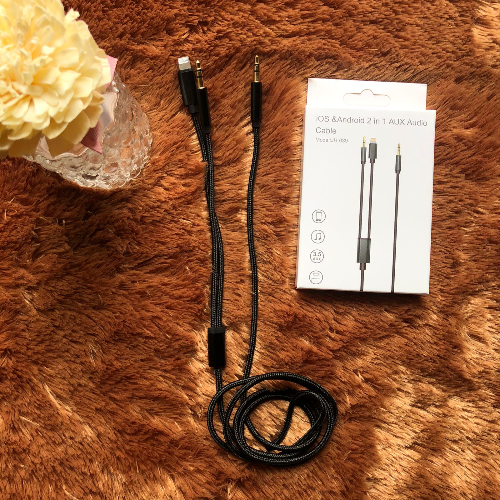 KABEL AUX 2 IN 1 JH-039