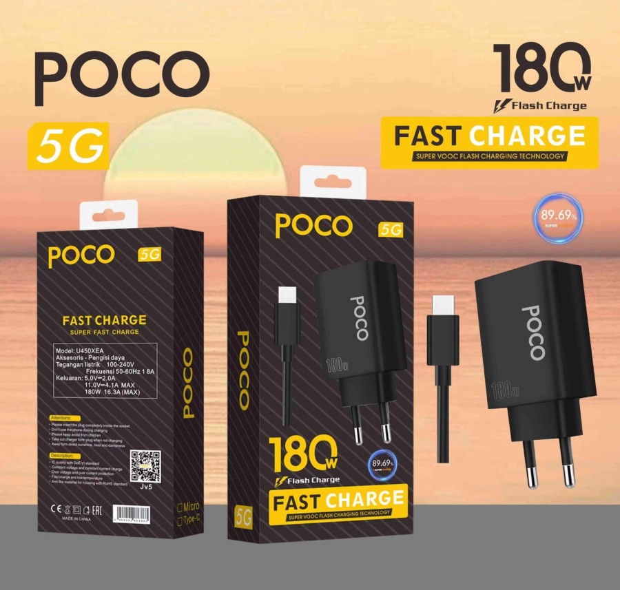 CHARGER POCO 180W MICRO (SOLD)