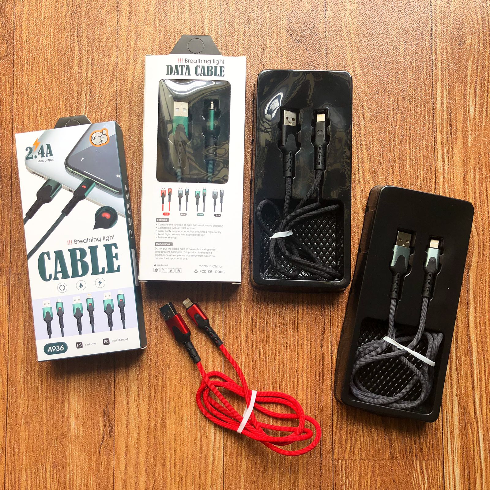 KABEL DATA A936 2.4A IPHONE