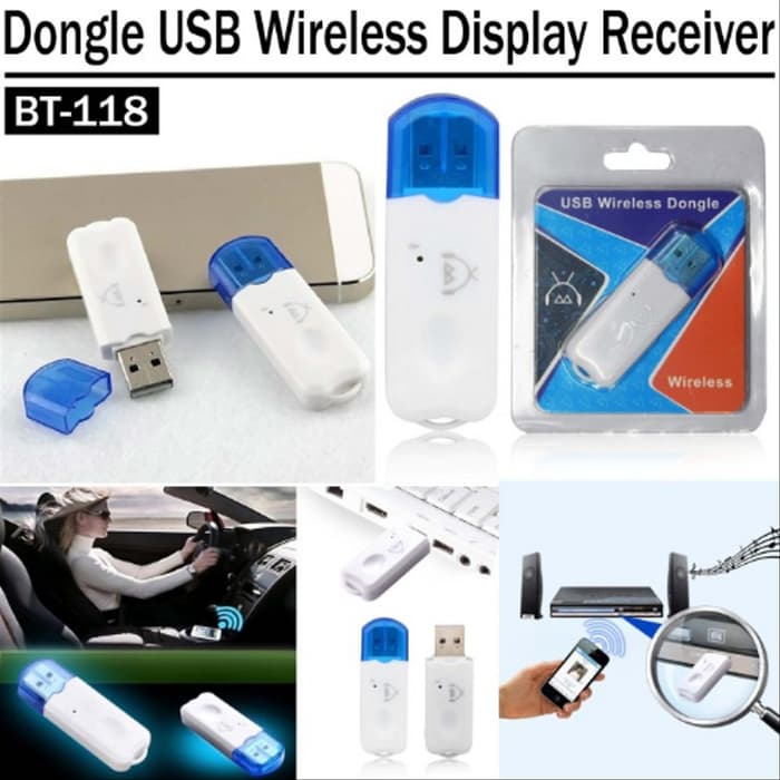 BLUETOOTH USB WIRELESS DONGLE BT-118
