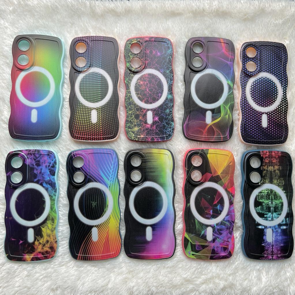 CASE GELOMBANG DESIGN OPPO A17