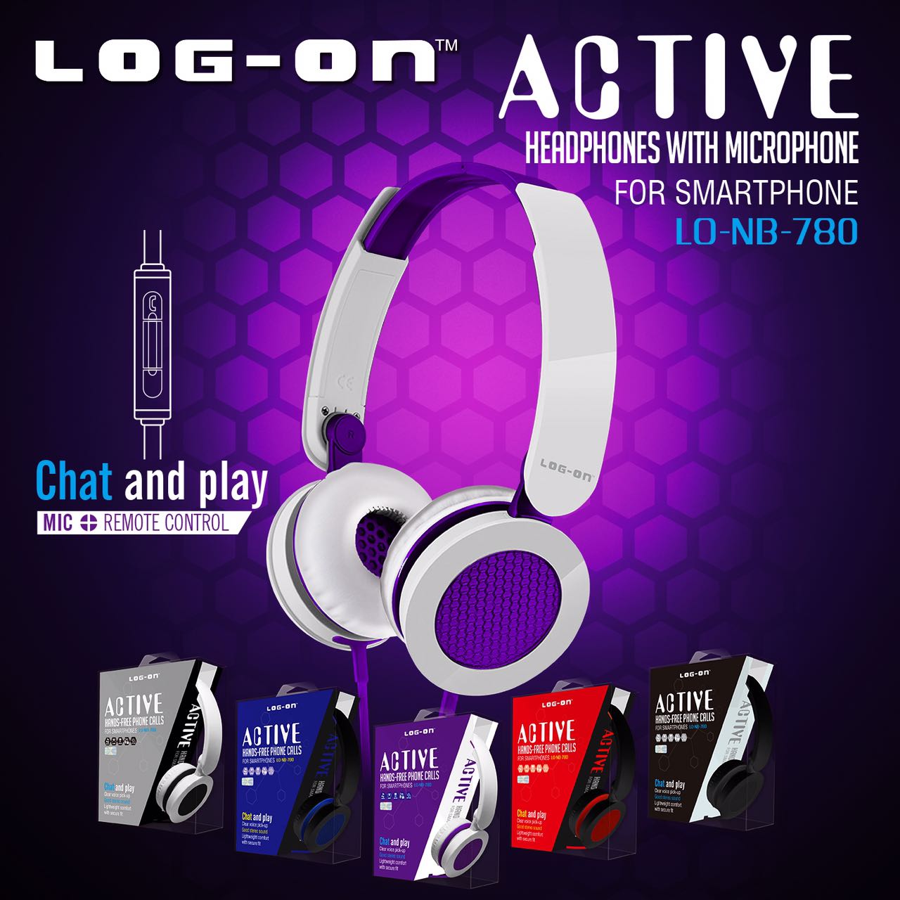 PHF DJ LOG ON ACTIVE LO-CB-780