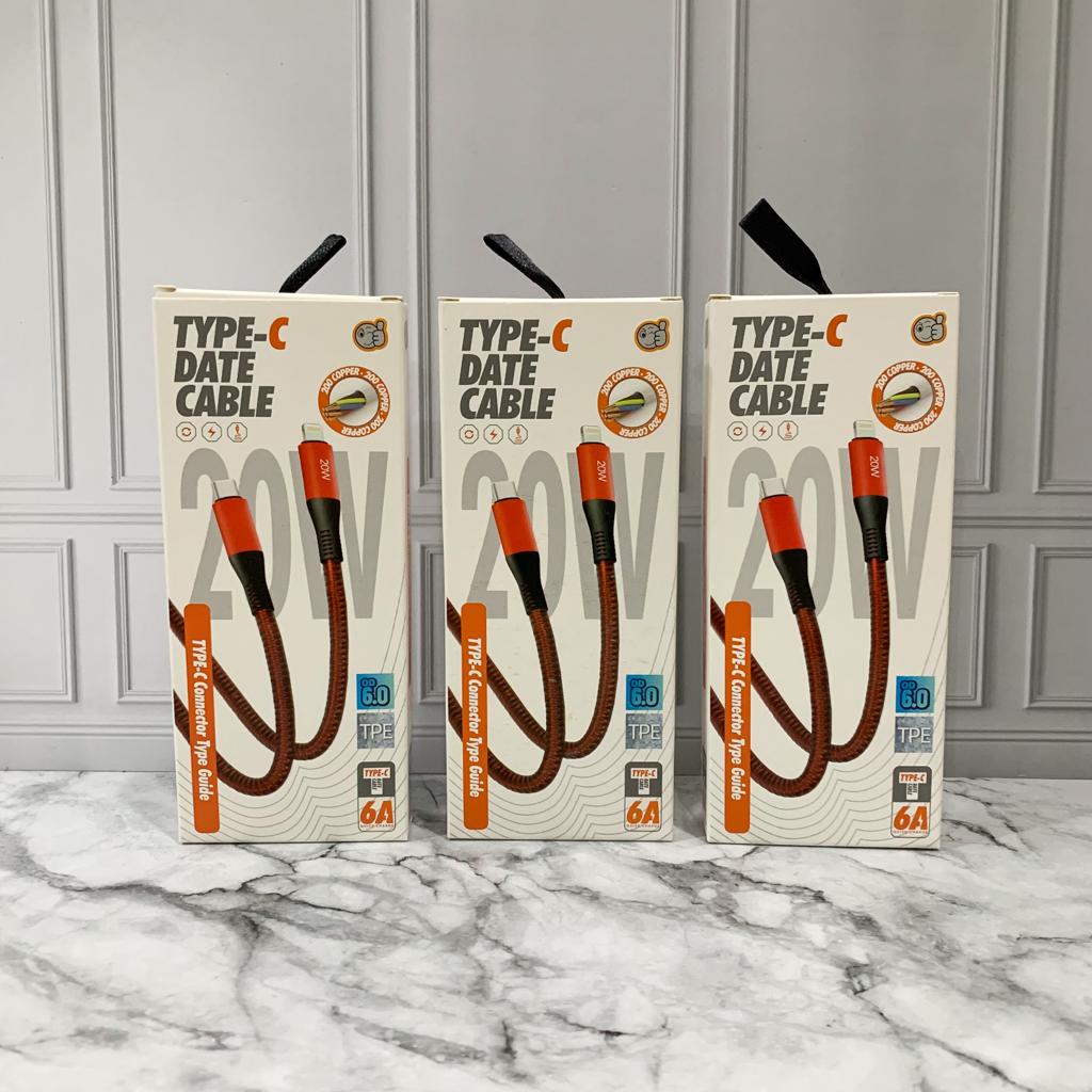 KABEL C TO IOS 6A 20W OD 6.0