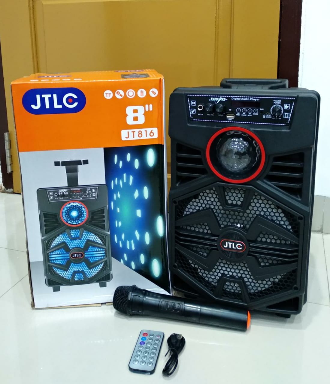 SPEAKER BLUETOOTH + MIC 8 INCH JT-816 (SOLD)