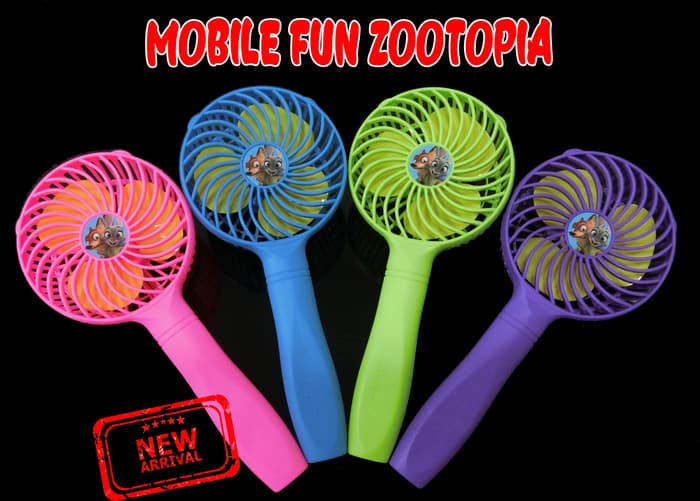 KIPAS ANGIN ZOOTOPIA (SOLD)