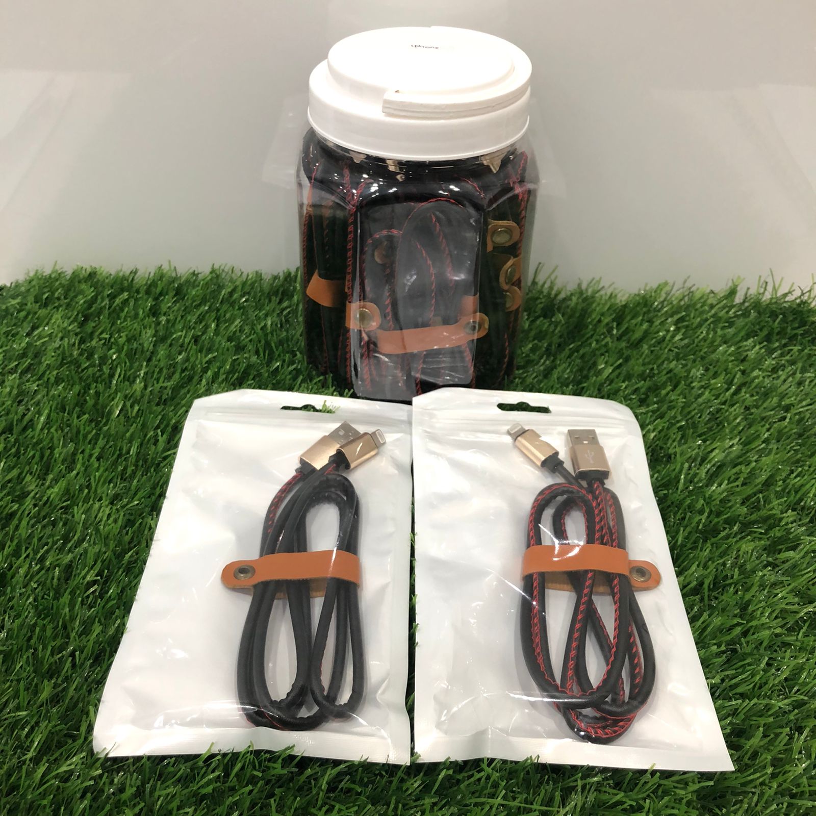 KABEL DATA LEATHER SKIN 2A IPHONE (SOLD)