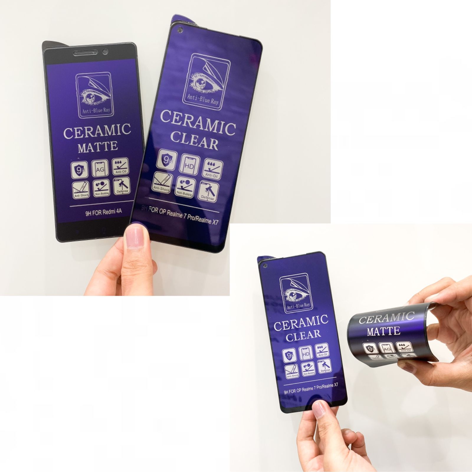 ANTI BLUE KERAMIK OPPO A57 4G