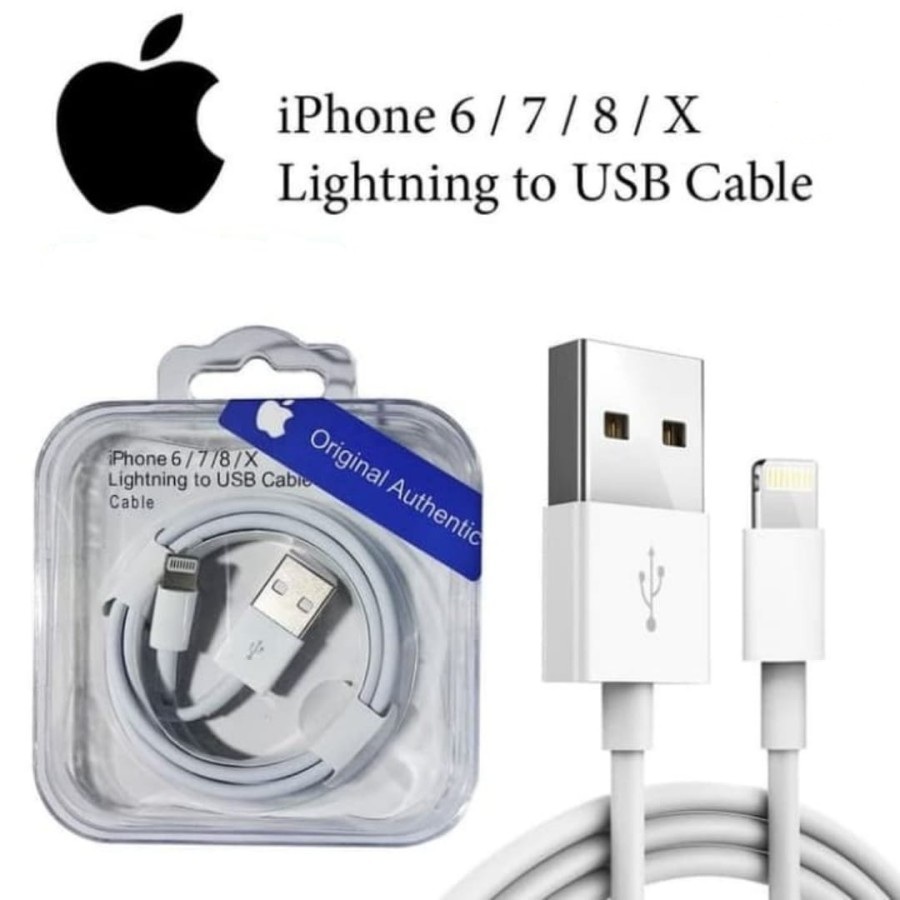 KABEL DATA ORI 100% IPHONE 6/IPHONE 7 