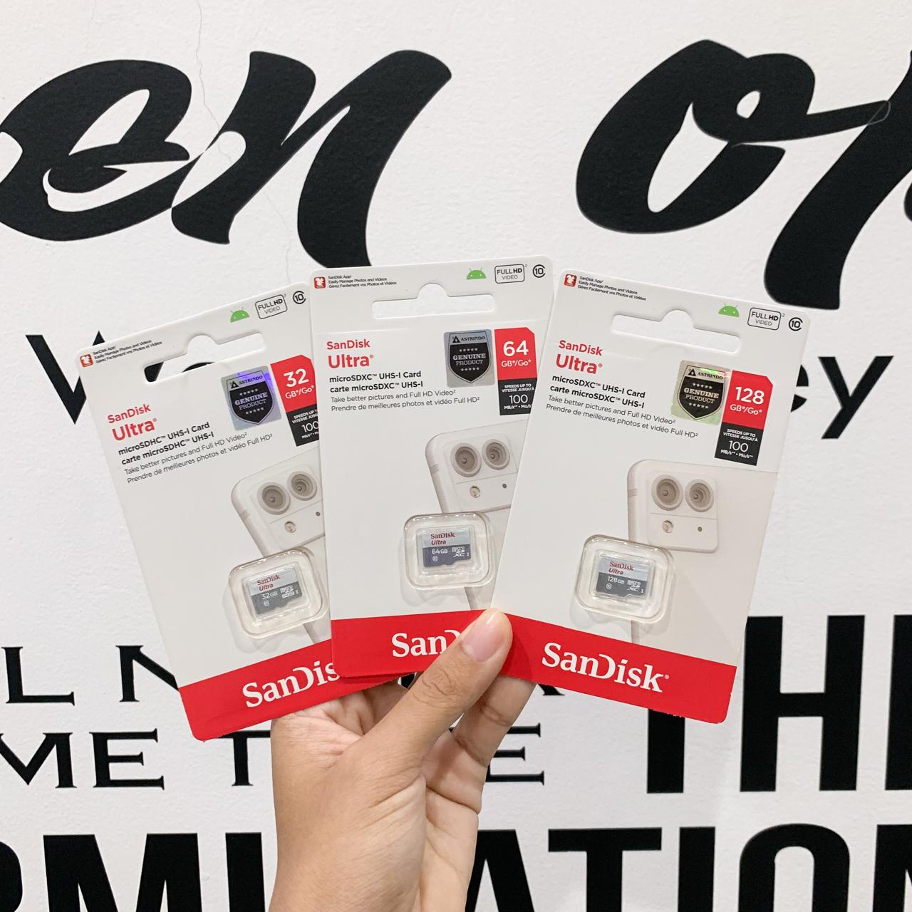 MICRO SD SANDISK 128GB NON ADAPTOR C10 