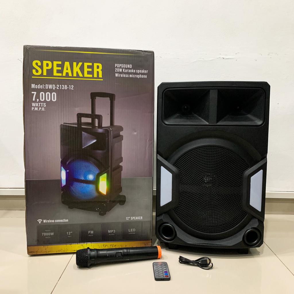 SPEAKER BLUETOOTH+MIC 12 INCH LT 2138 (SOLD)