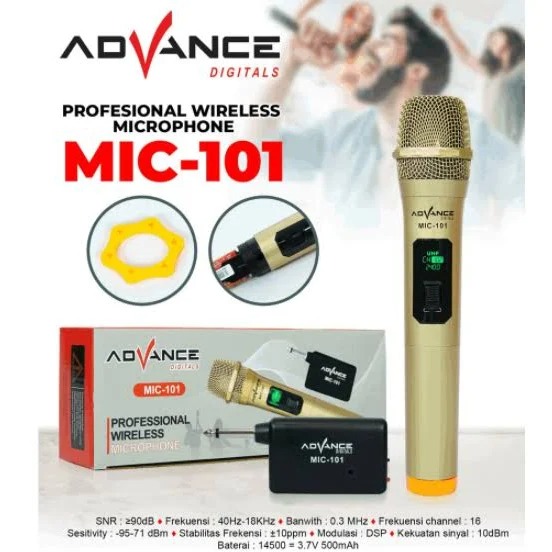 MIC WIRELESS ADVANCE 101 