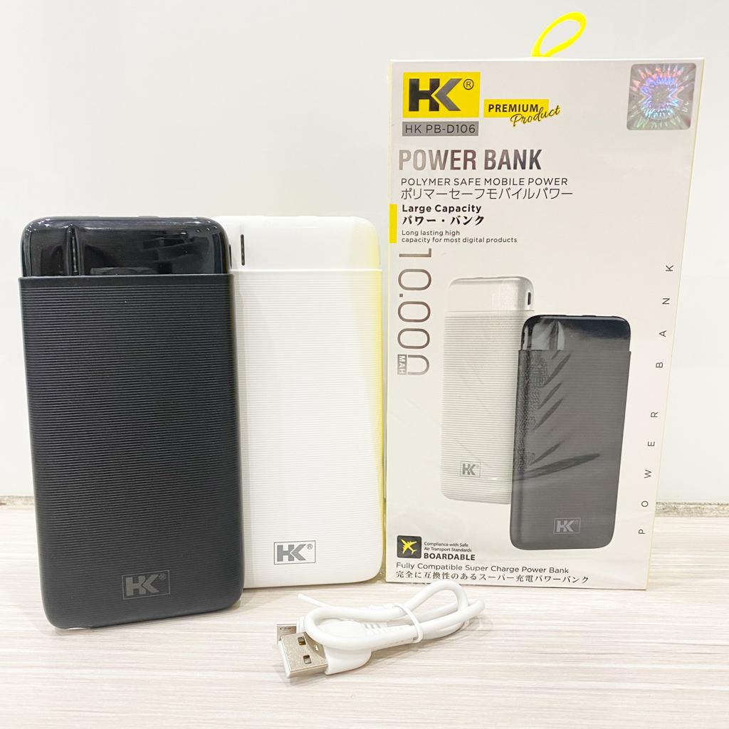 POWERBANK HK D106 10000MAH 2USB (SOLD)
