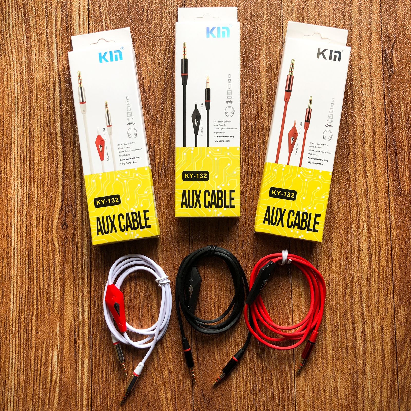 KABEL AUX KY132 (ADA MIC)