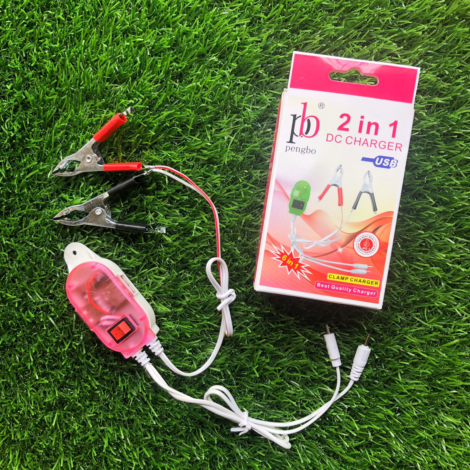 CHARGER AKI 2 IN 1 ON/OFF