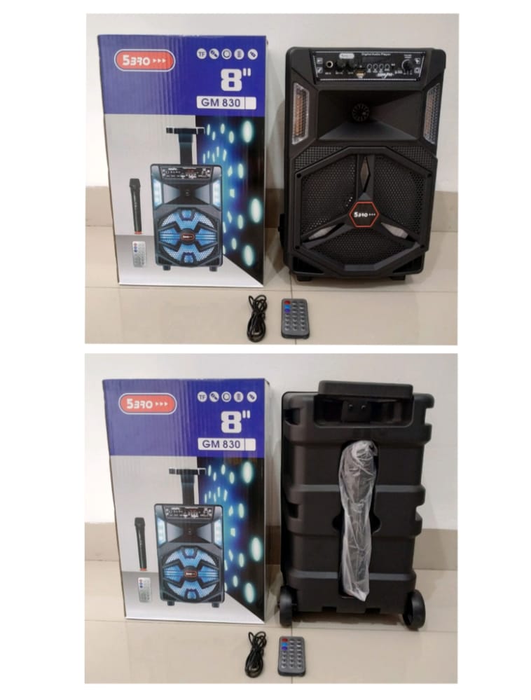 SPEAKER BLUETOOTH + MIC 8 INCH GM832 5BRO (SOLD)