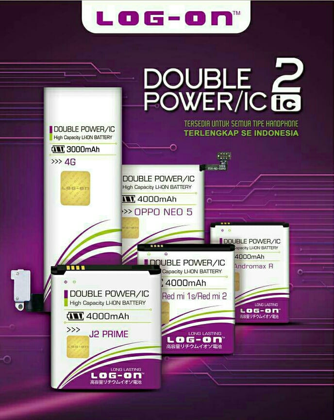 BATERAI LOG ON ADVAN S5E PLUS (SOLD)