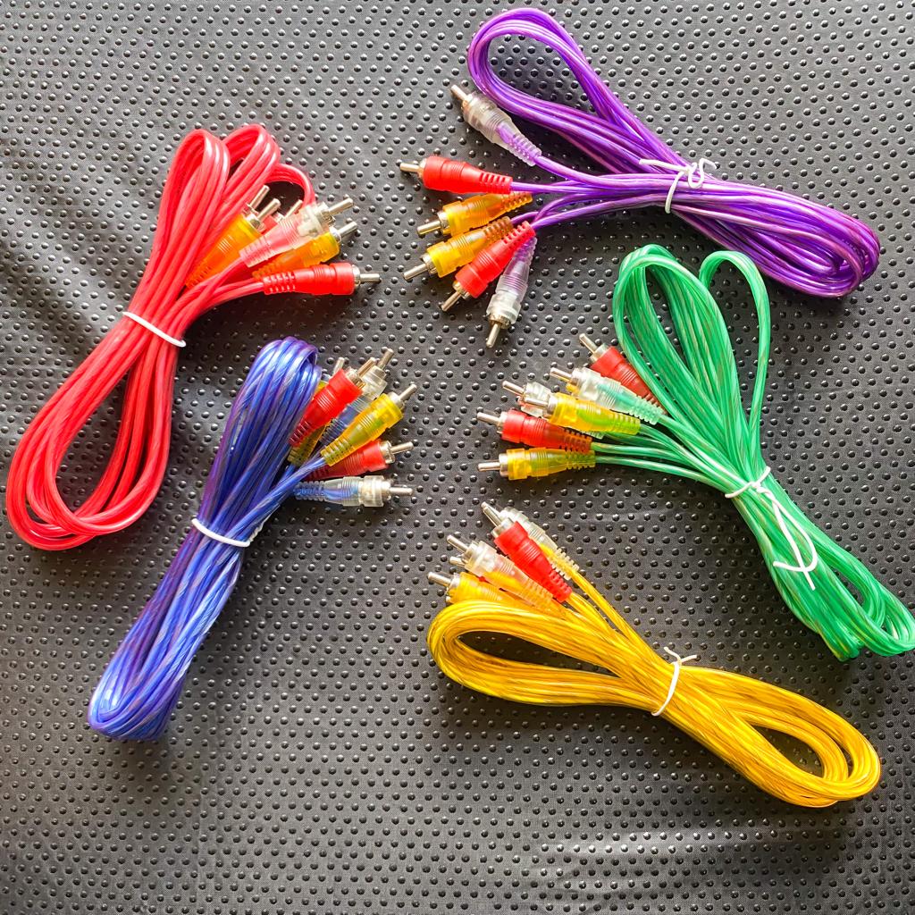 KABEL AV 3 IN 3 TRANSPARAN