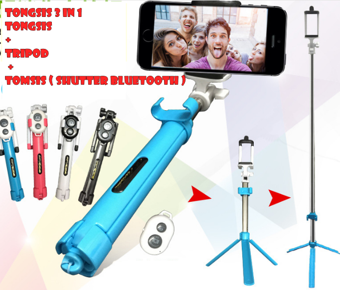 TONGSIS TRIPOD 3 IN 1 {SOLD}