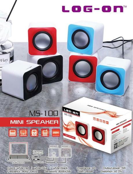 SPEAKER LOG ON MS-100 [SOLD]