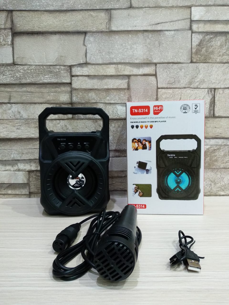 SPEAKER BLUETOOTH + MIC 4 INCH TN-S314 (SOLD)