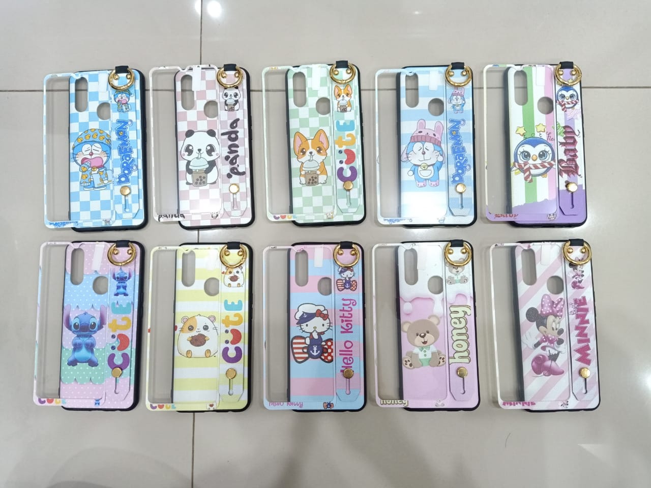 CASE FZ CARTOON + A.G + GANTUNGAN REALME C3 (SOLD)