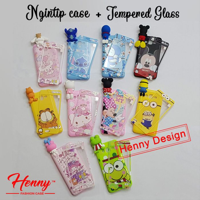 CASE INTIP HENNY + ANTIGORES SAMSUNG J2 PRIME (SOLD)