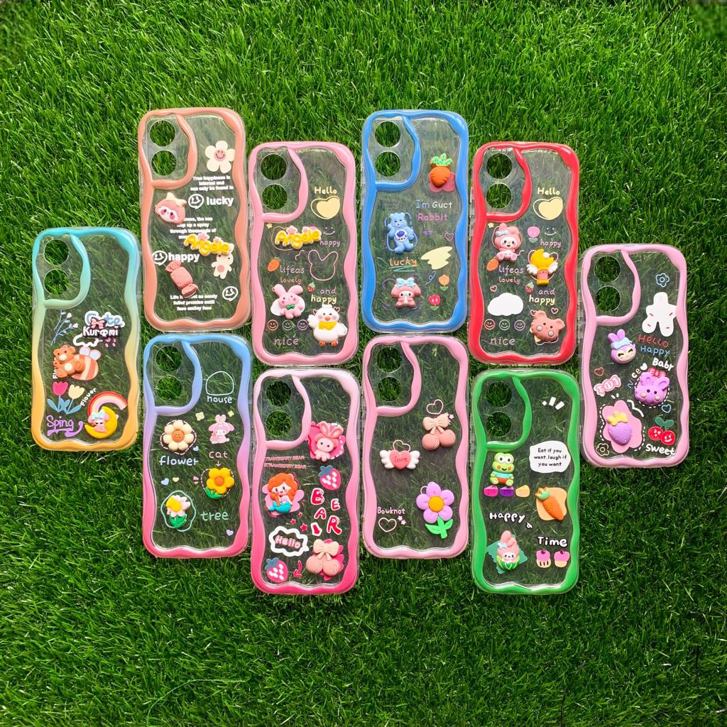 CASE GELOMBANG 3D DOLL SAMSUNG A14 5G