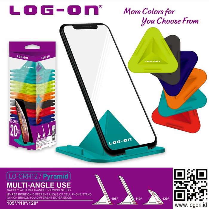 HOLDER LOG ON PYRAMID LO-CRH12