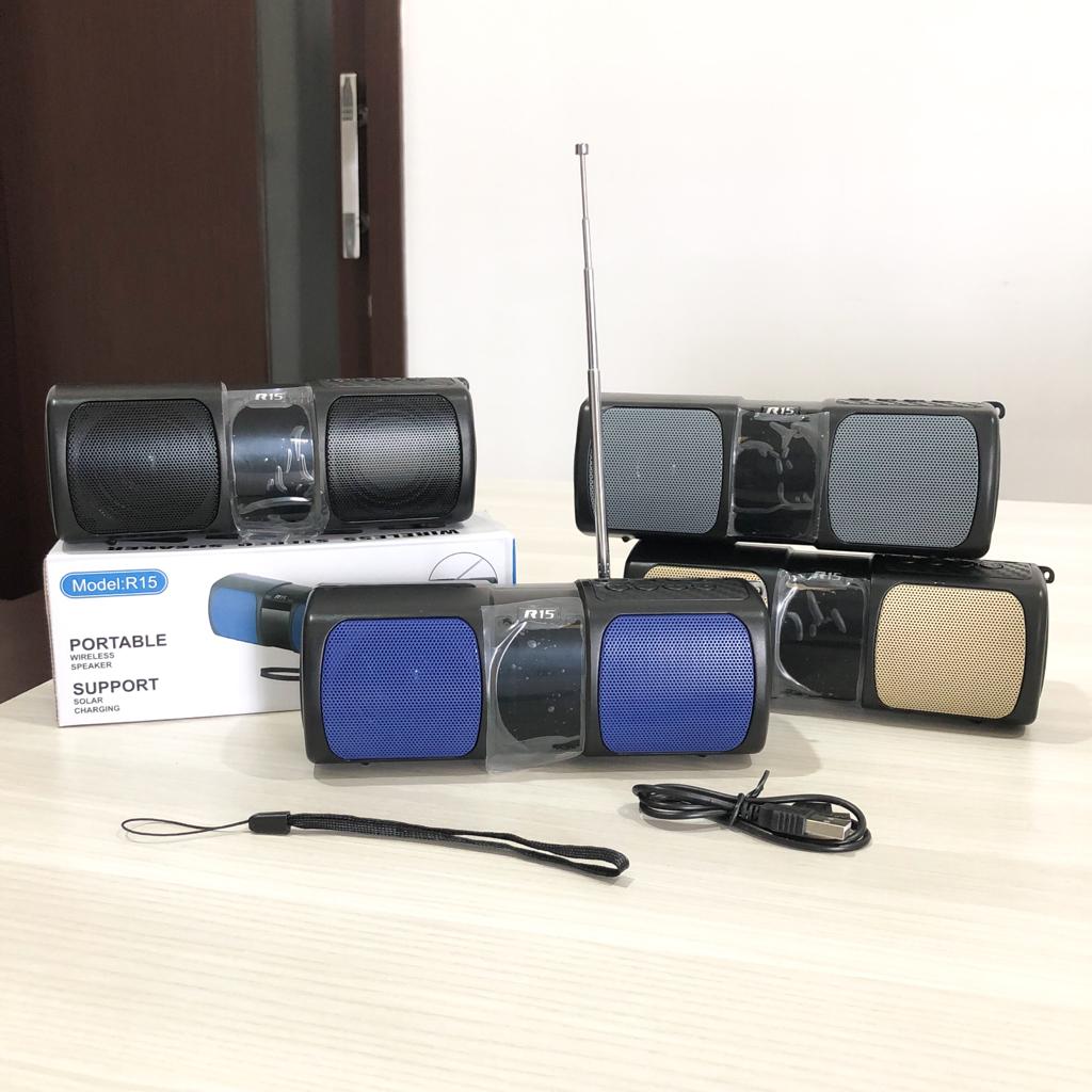 SPEAKER BLUETOOTH R15 (BISA JADI MIC)