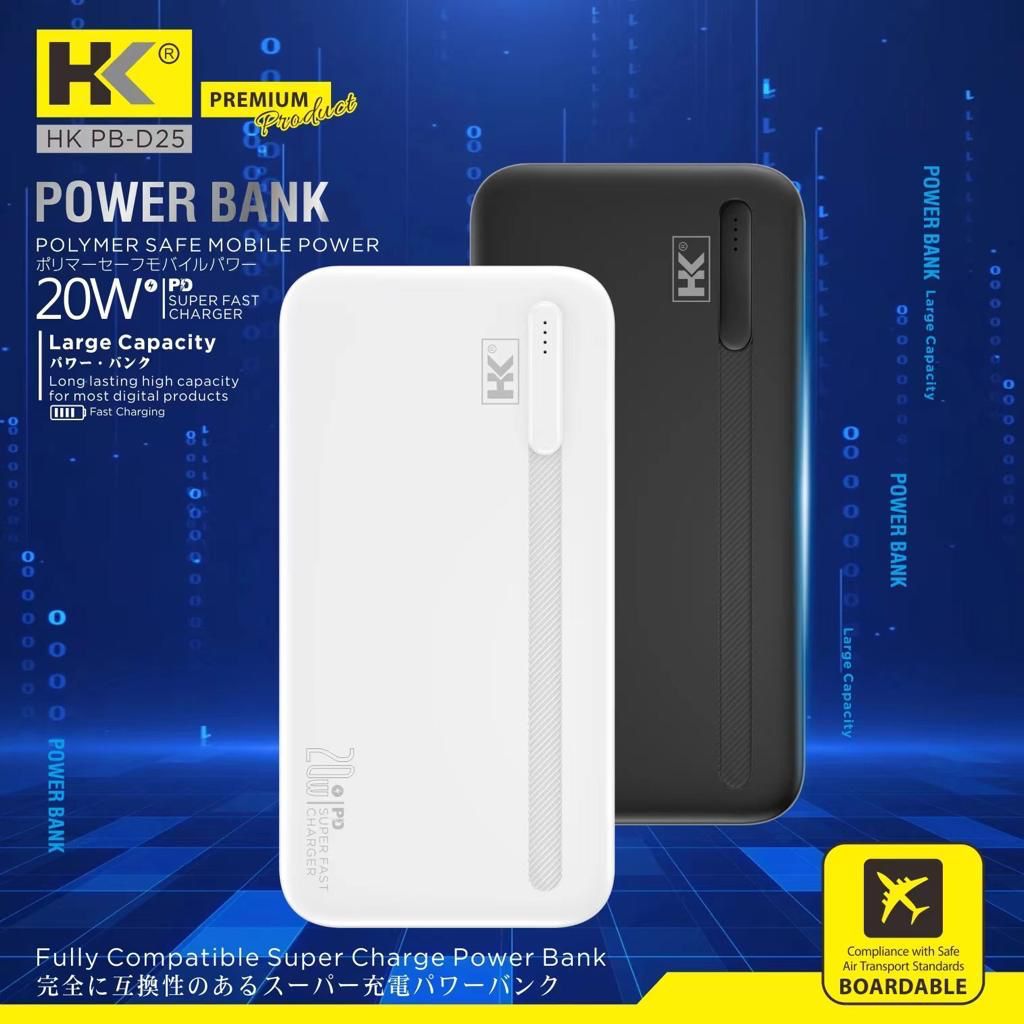 POWERBANK HK D25 10000 MAH 1 USB (SOLD)
