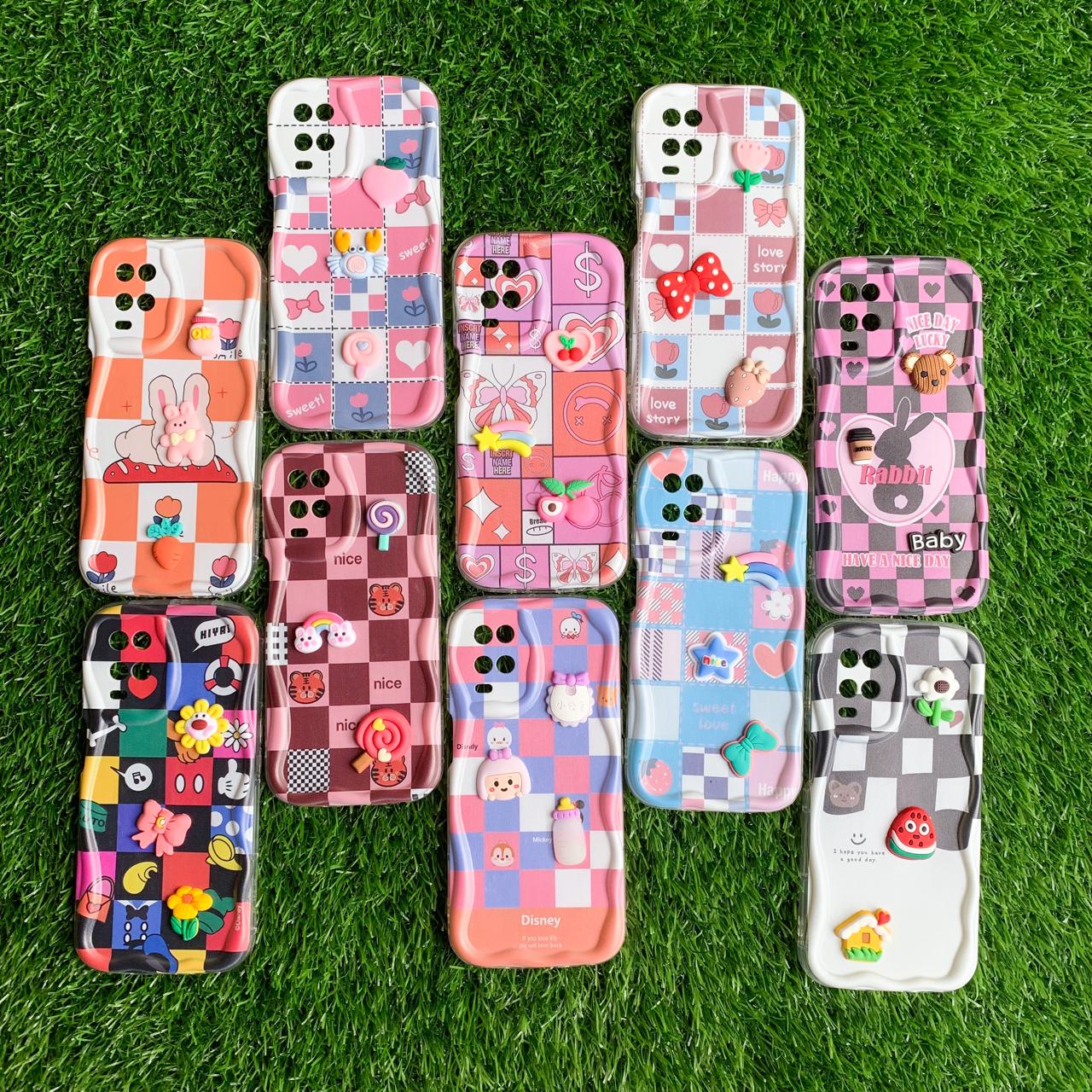 CASE GELOMBANG 3D DOLL A4 VIVO Y33T