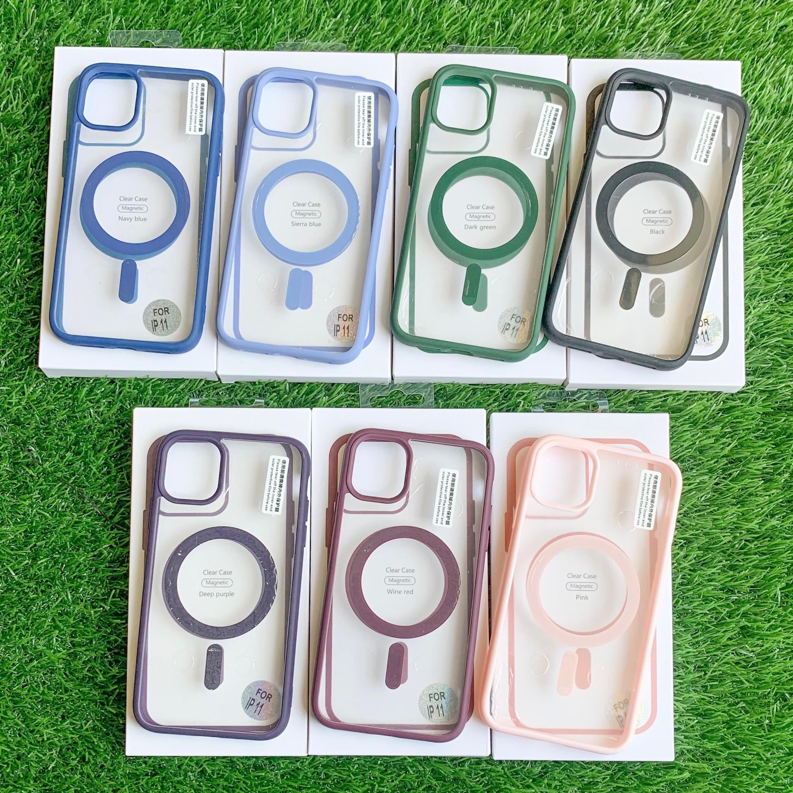 CLEAR CASE + MAGSAFE WARNA IPHONE 11 (SOLD)