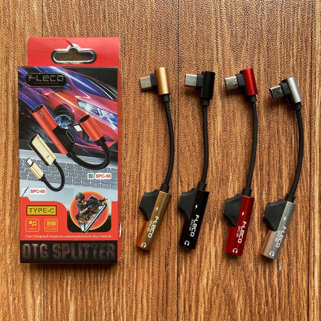 SAMBUNGAN AUDIO TYPE C + SOCKET CHARGER FLECO SPC-60 (SOLD)