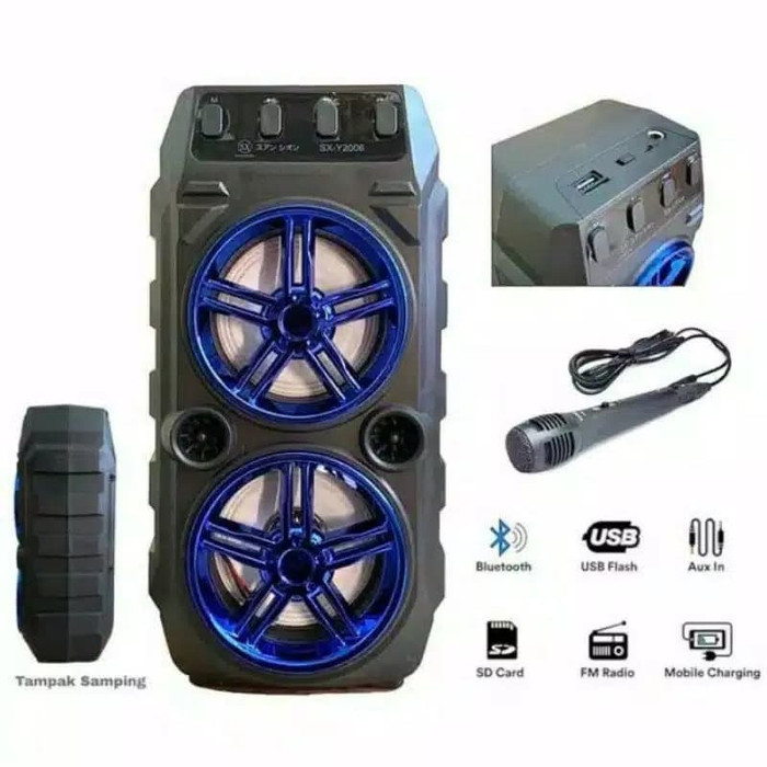 SPEAKER BLUETOOTH + MIC NX-2S88BT [SOLD]