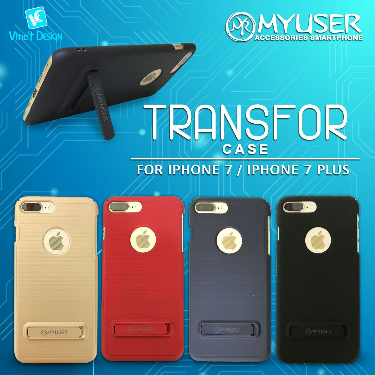 CASE TRANSFOR MY USER IPHONE 7 PLUS (SOLD)