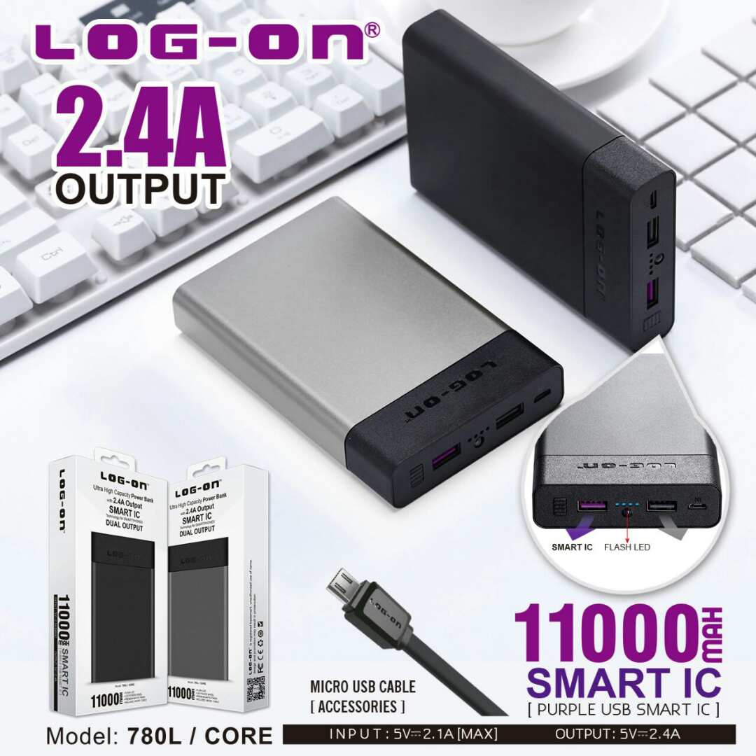 POWERBANK LOG ON CORE 11000 MAH (SOLD)