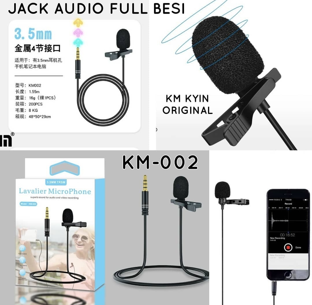 MICROPHONE LAVALIER KM-002