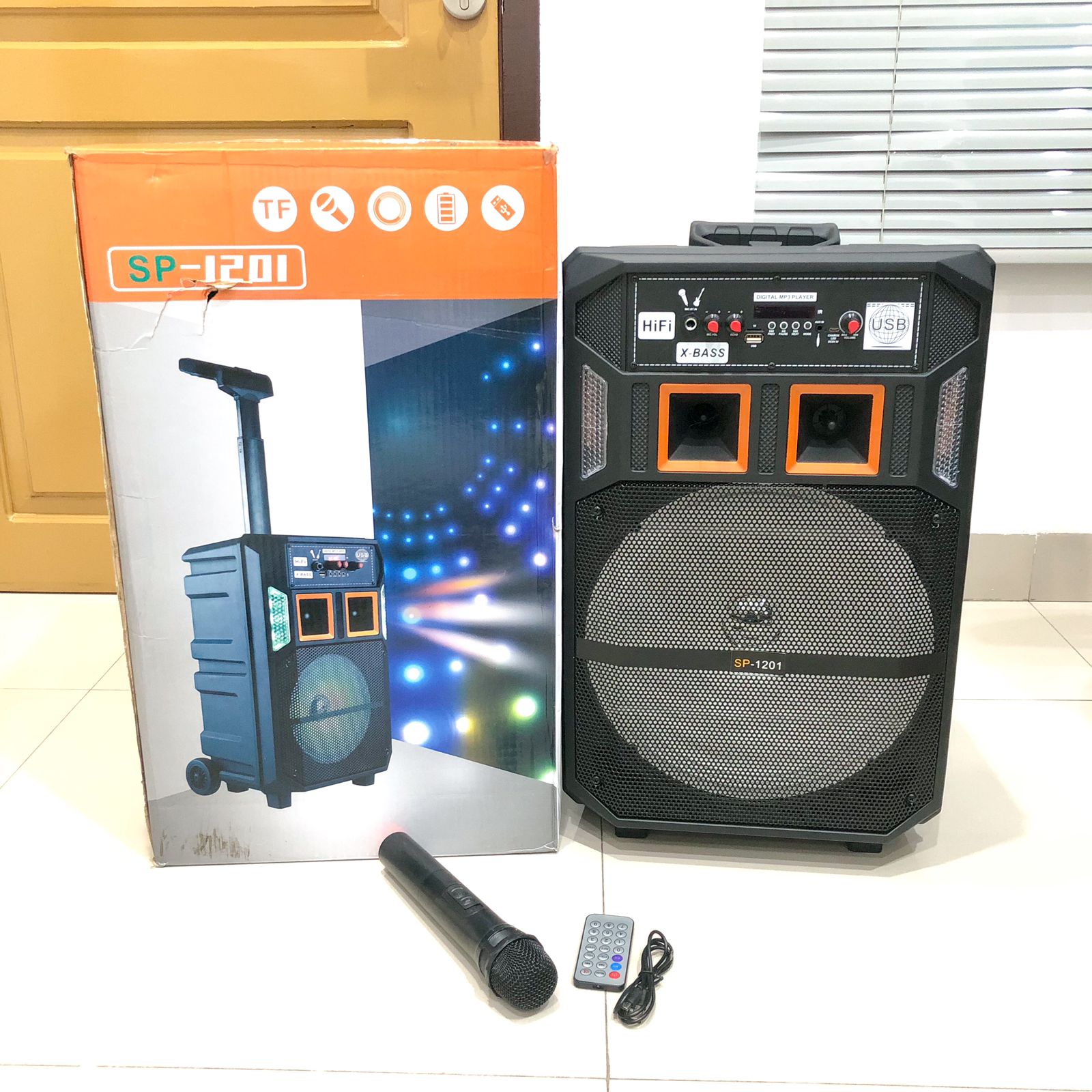 SPEAKER BLUETOOTH + MIC 12 INCH SP 1201