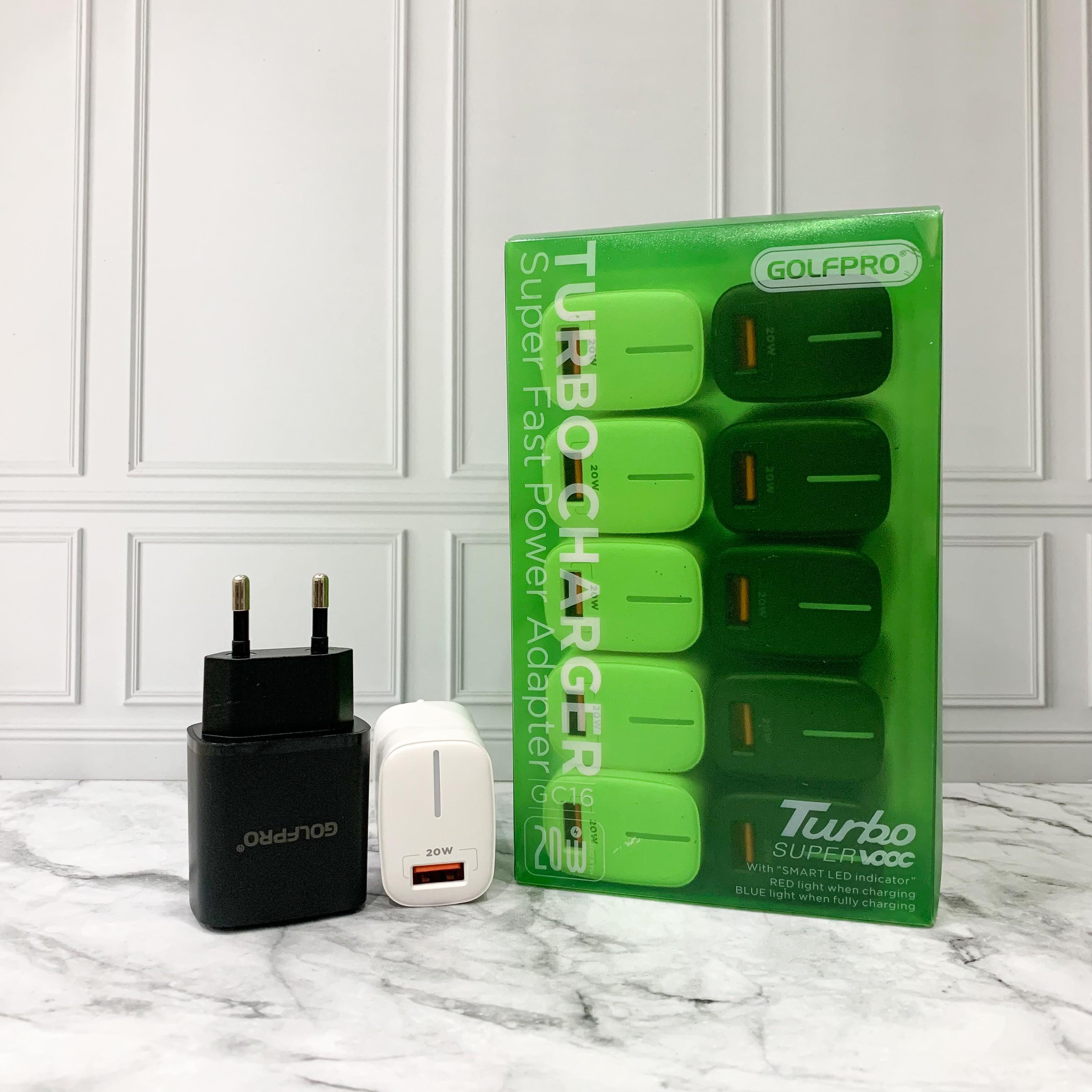 BATOK CHARGER GOLFPRO GC16 20W LED (SOLD)