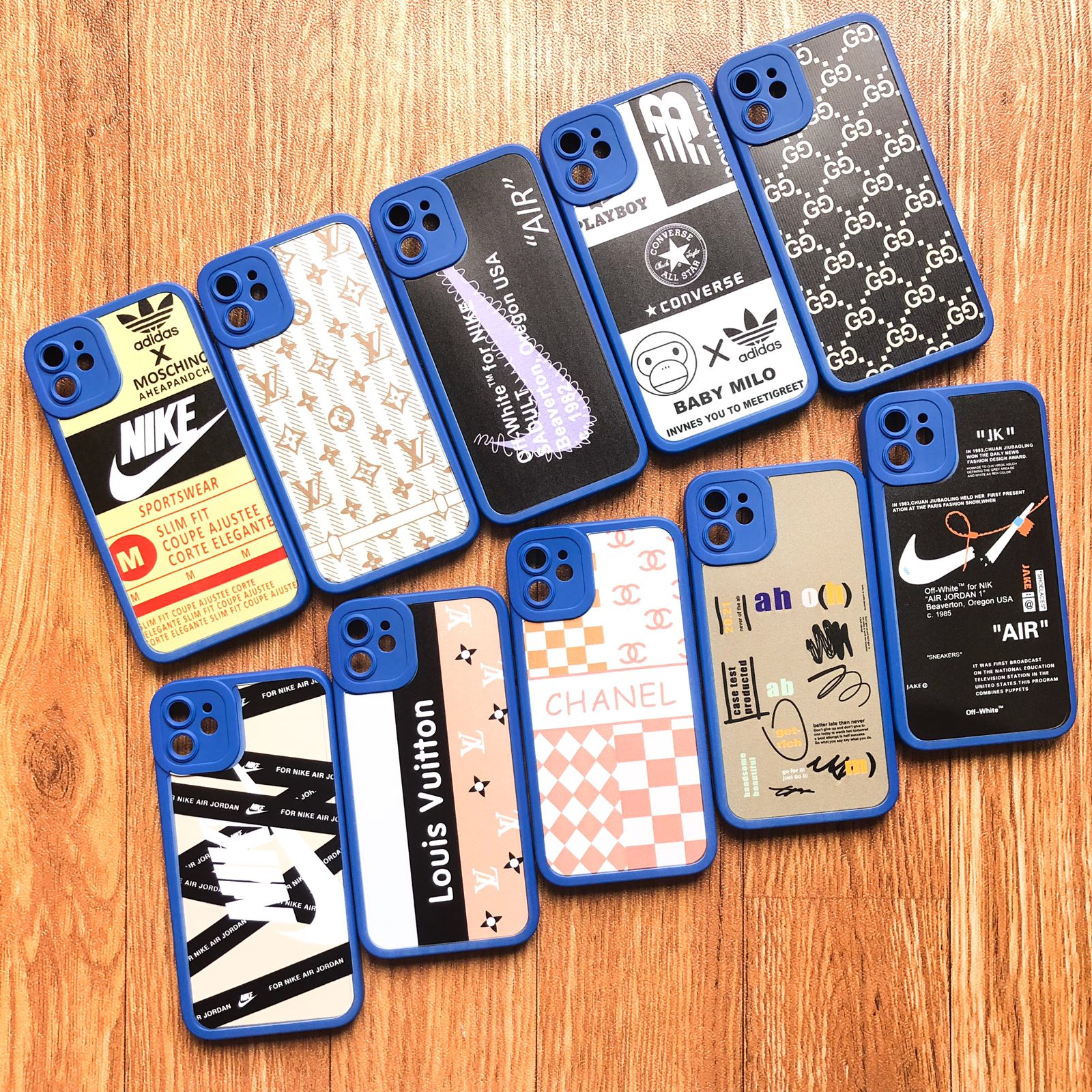 CASE BLUE BRANDED OPPO A55 4G {SOLD}