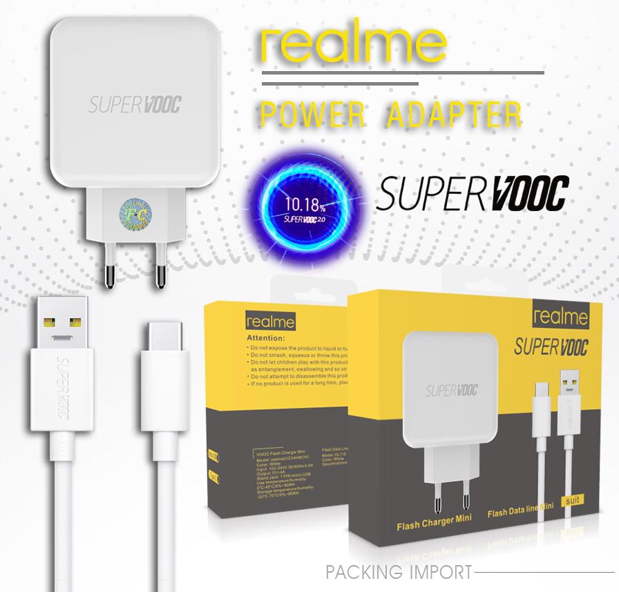 CHARGER ORI 100% SUPER VOOC REALME R17